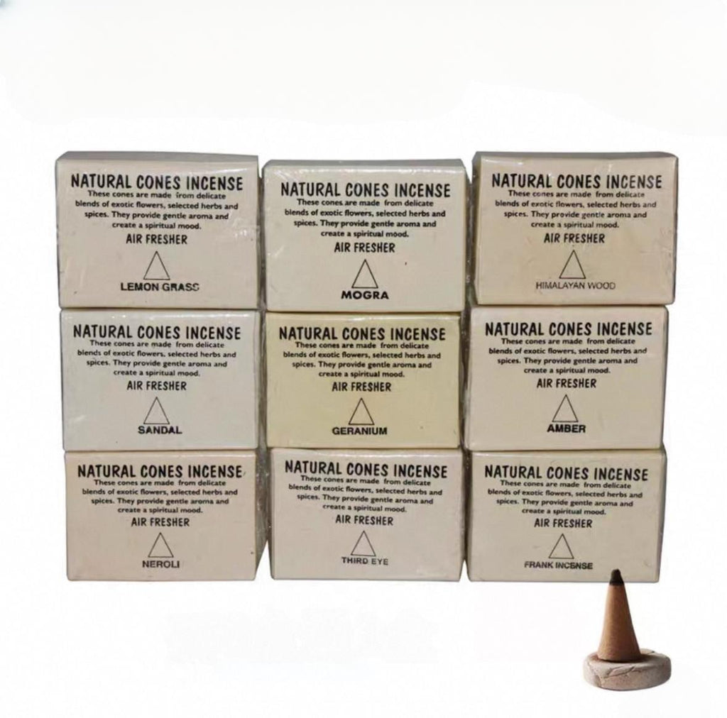 Lotus Natural Cones Incense Collection – Authentic Scents from Nepal