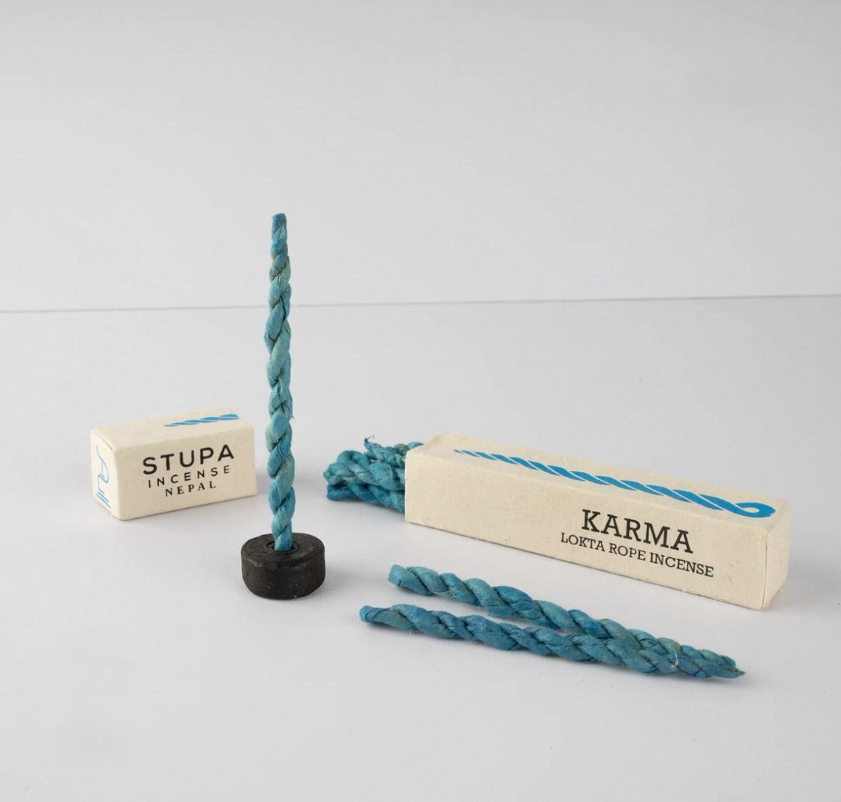 Stupa Lokta Rope Incense – Handcrafted in Nepal