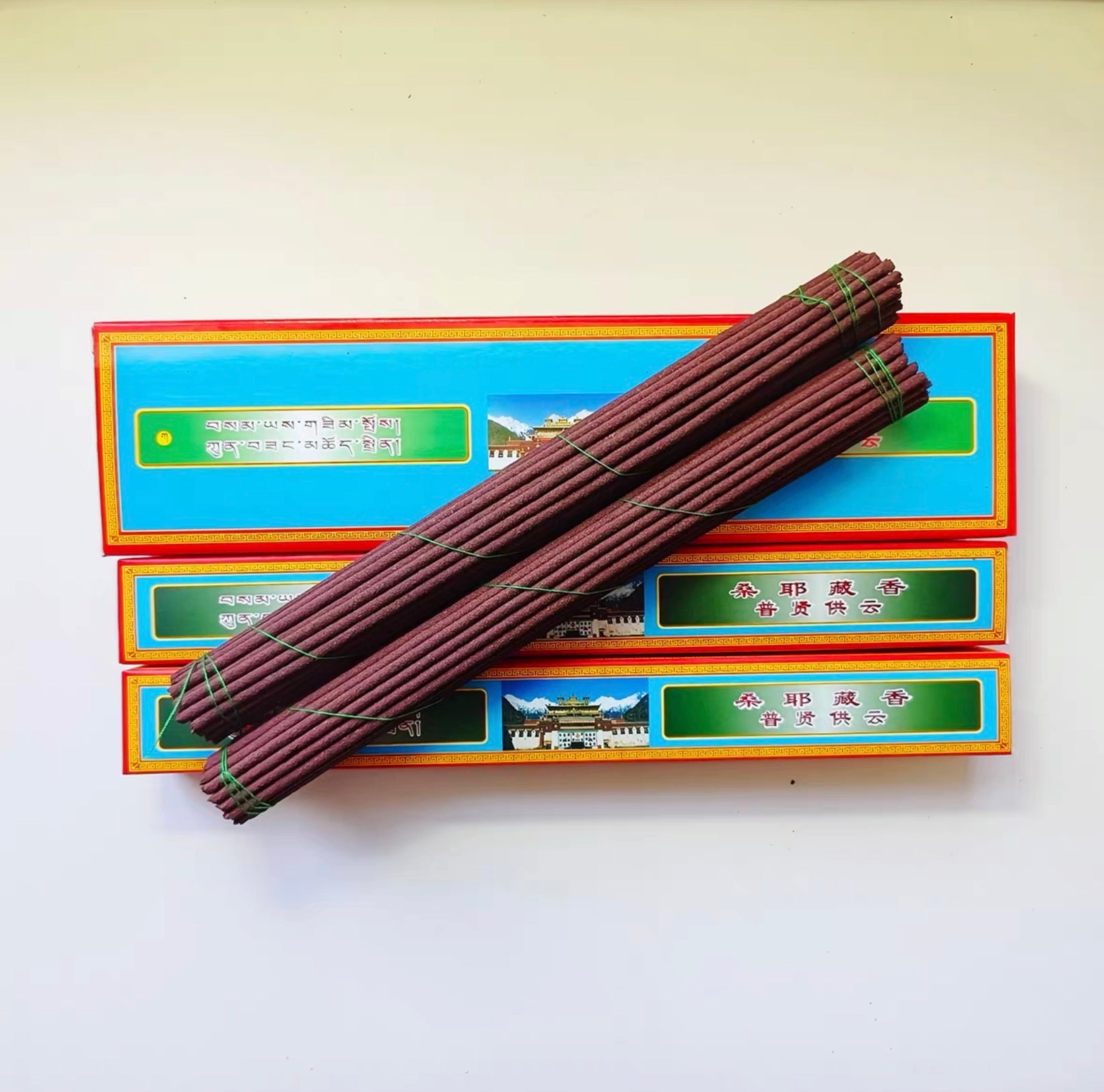 Samye Monastery Incense · Authentic Temple-Made Ritual Blend