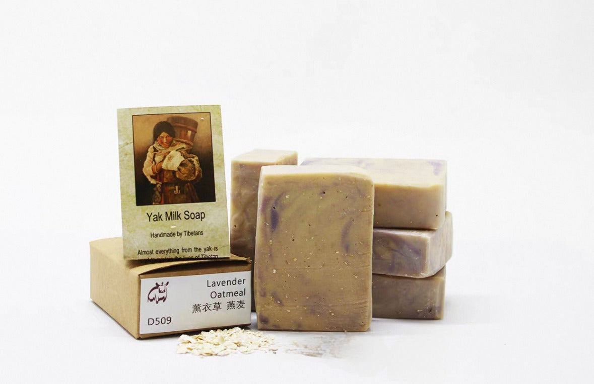 Tibetan Handmade Yak Milk Soap (floral series)