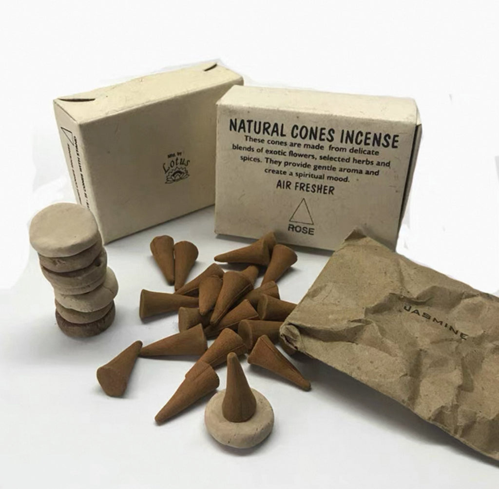 Lotus Natural Cones Incense Collection – Authentic Scents from Nepal