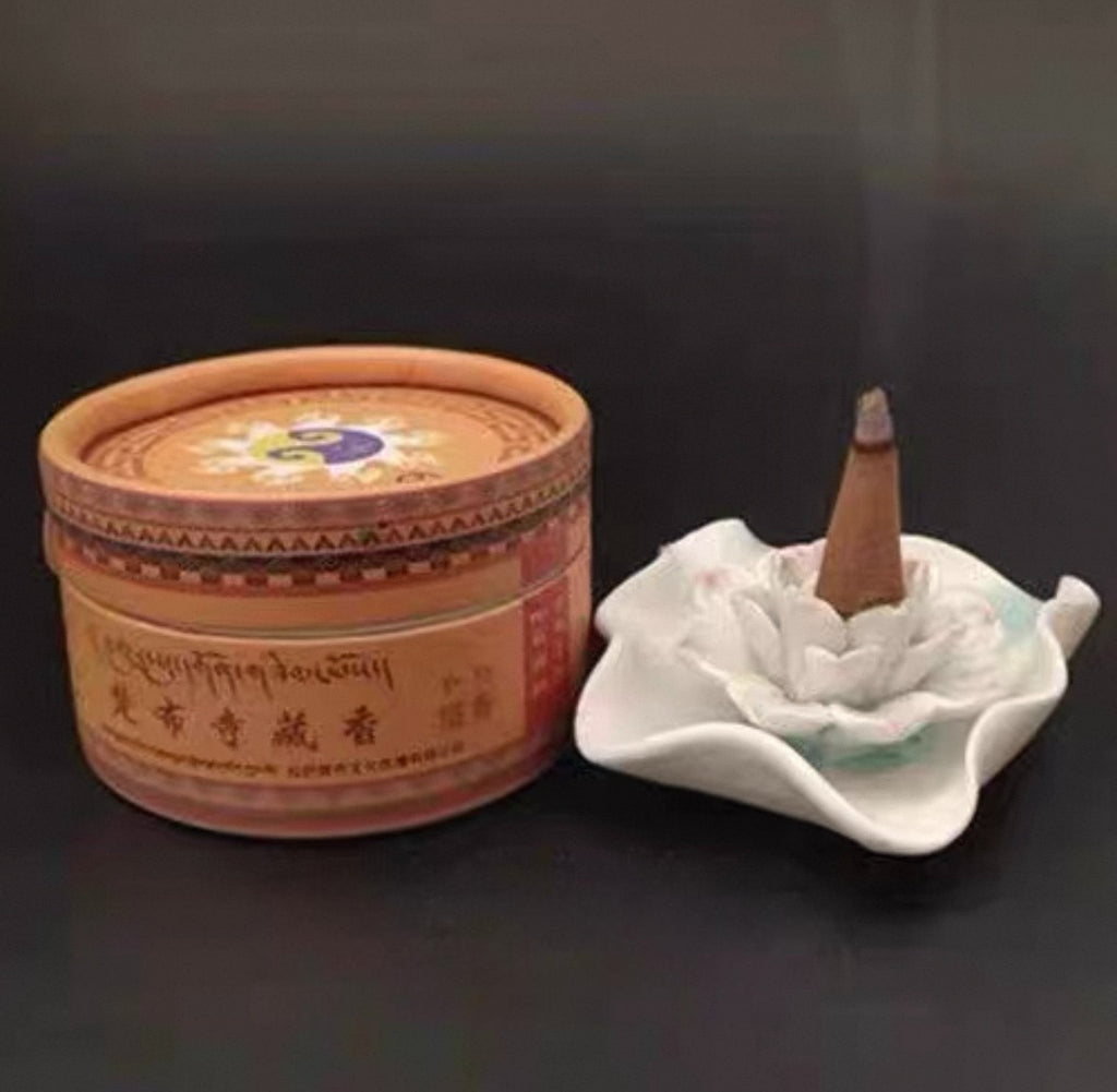 Tsurphu Monastery Tibetan Incense Cone Incense