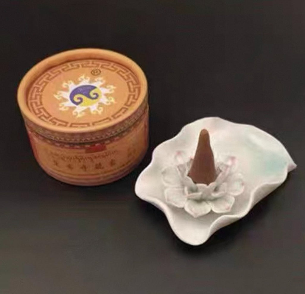 Tsurphu Monastery Tibetan Incense Cone Incense