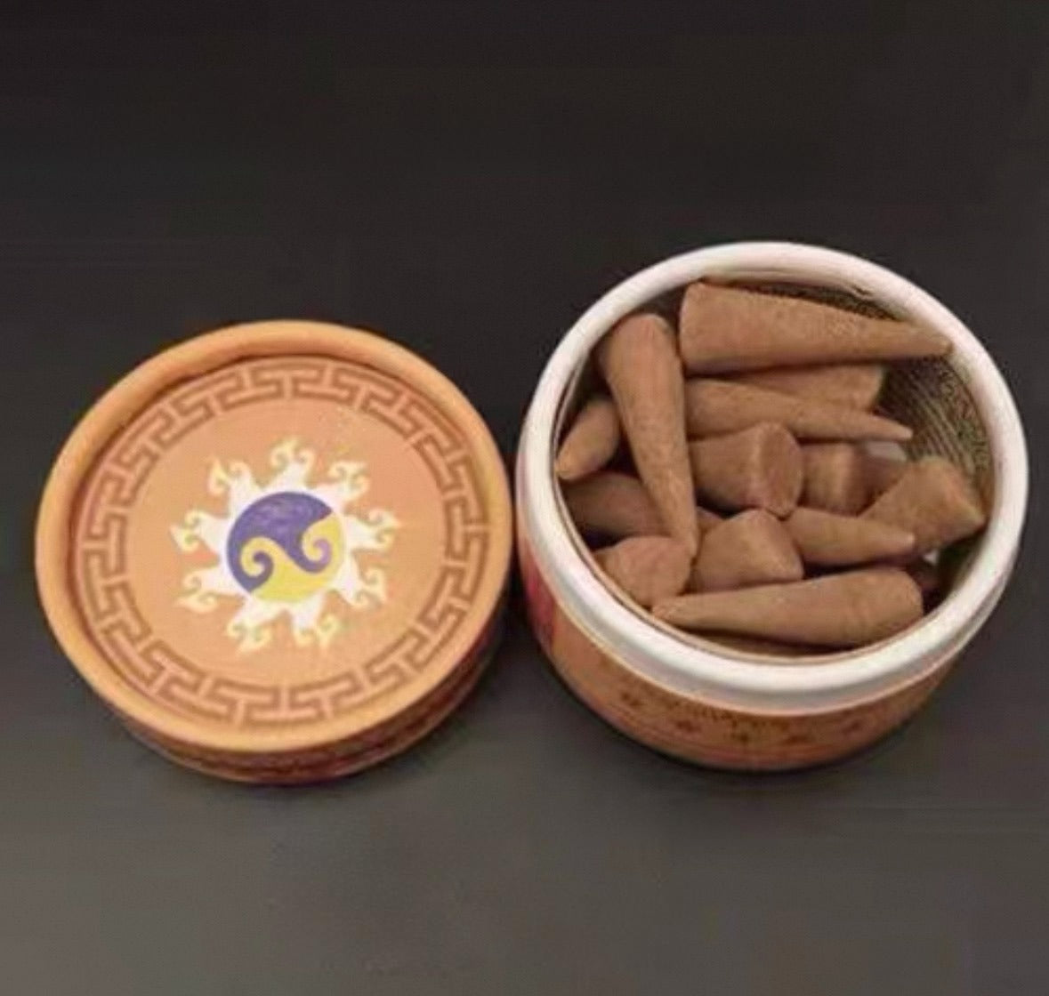 Tsurphu Monastery Tibetan Incense Cone Incense